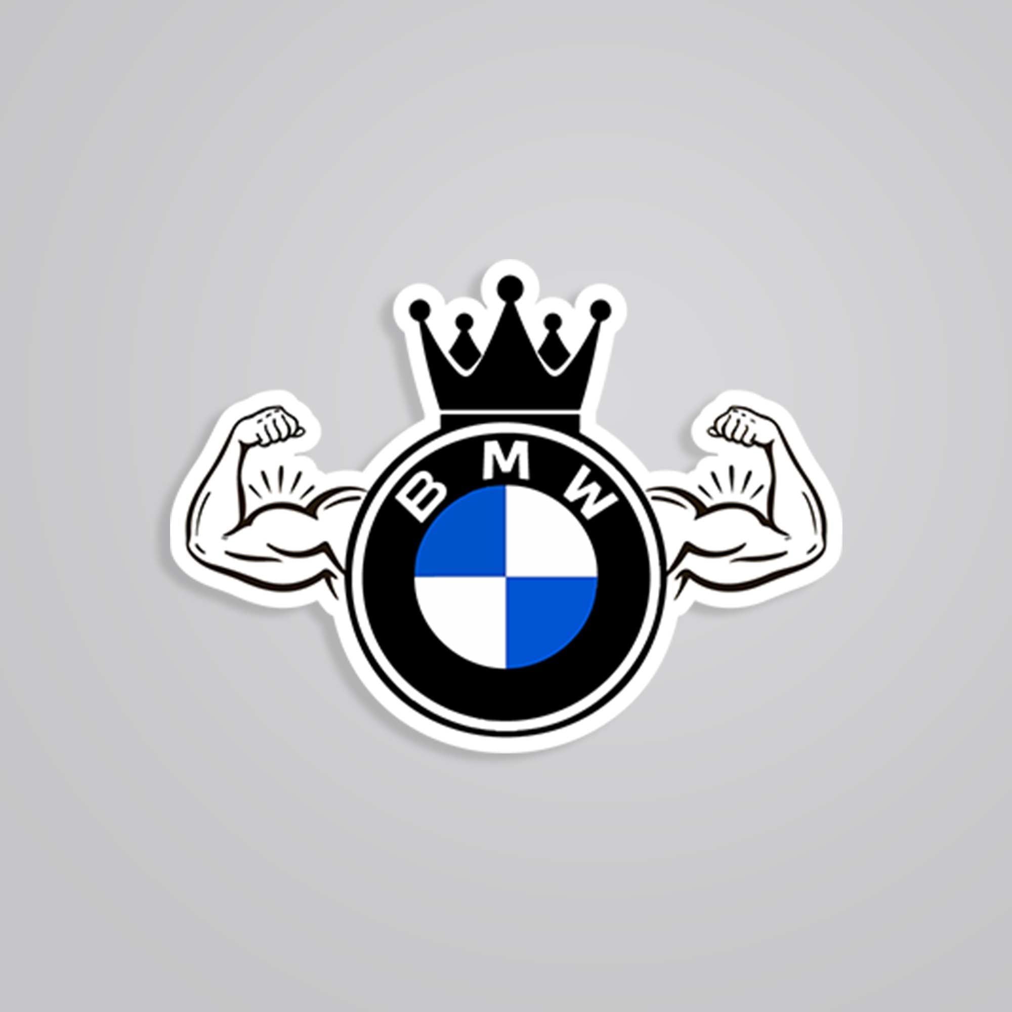Fomo Store Stickers Cars & Bikes BMW Power Muscle