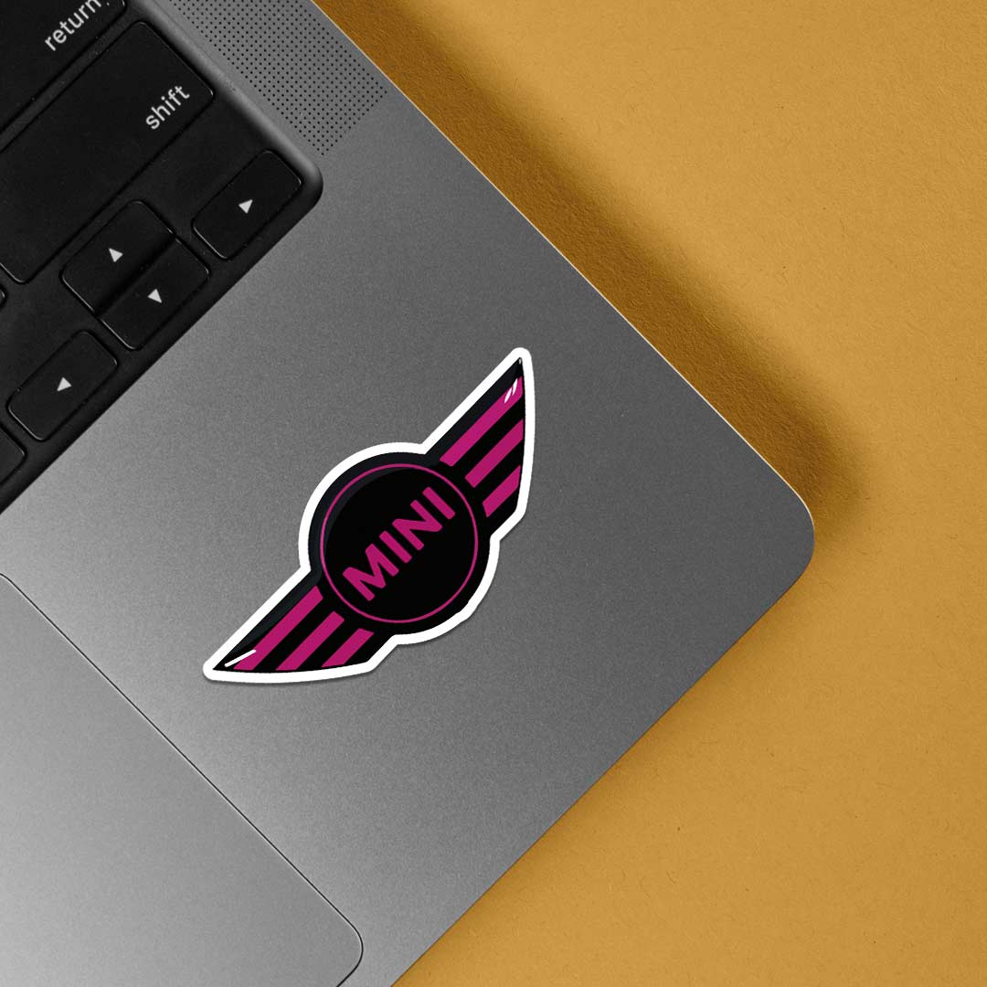 MINI Wings Cars & Bikes Stickers