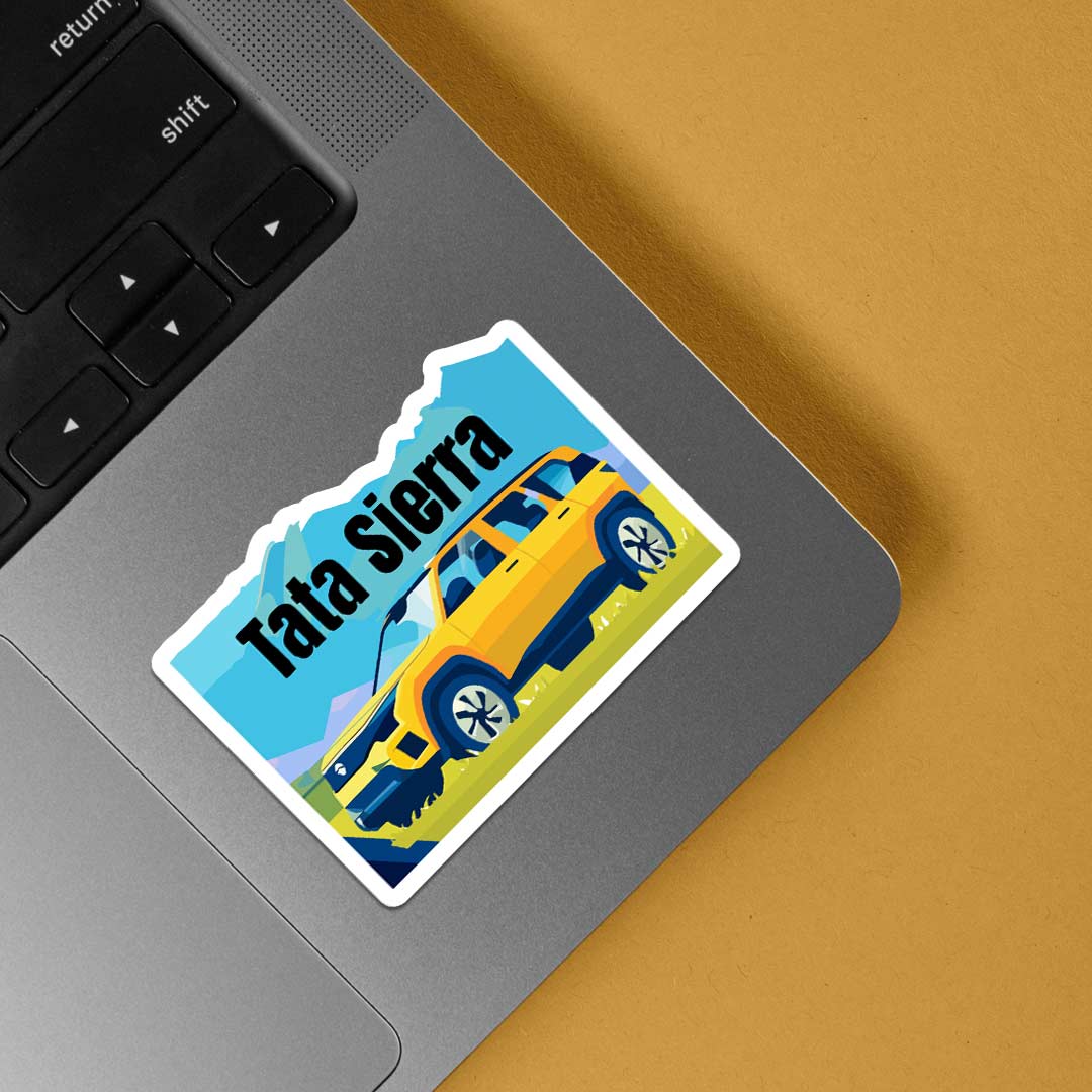 Tata Sierra Cars & Bikes Stickers