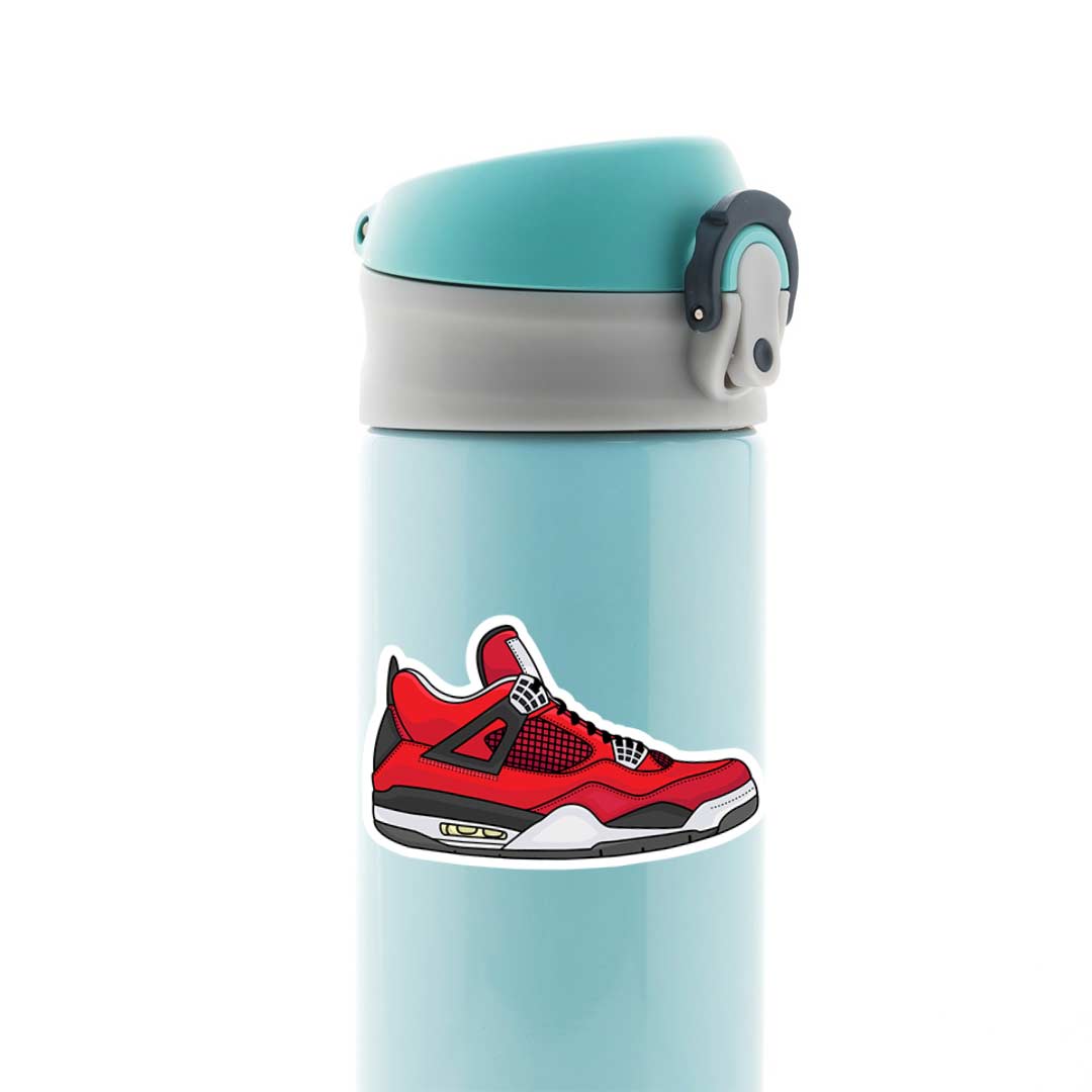 Red Sneaker Casual Stickers