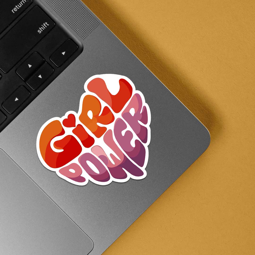 Girl Power Casual Stickers