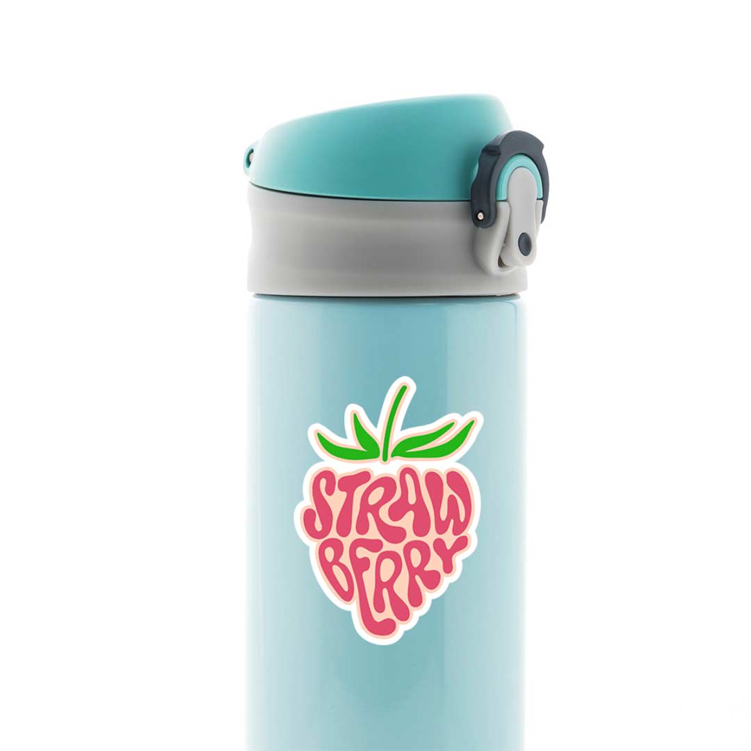 Strawberry Casual Stickers