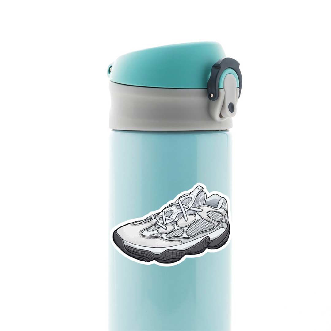 Classic White Sneaker Casual Stickers