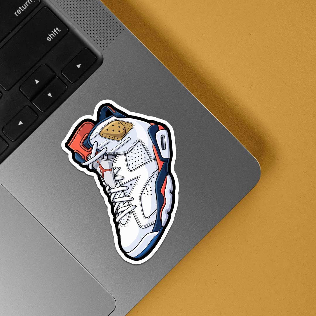 Retro Air Jordan Sneaker Casual Stickers