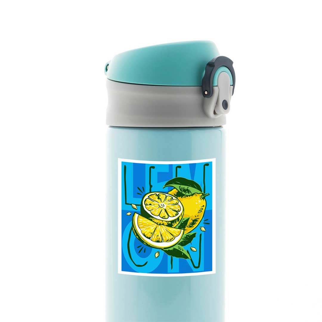 Fresh Lemon Zest Burst Casual Stickers