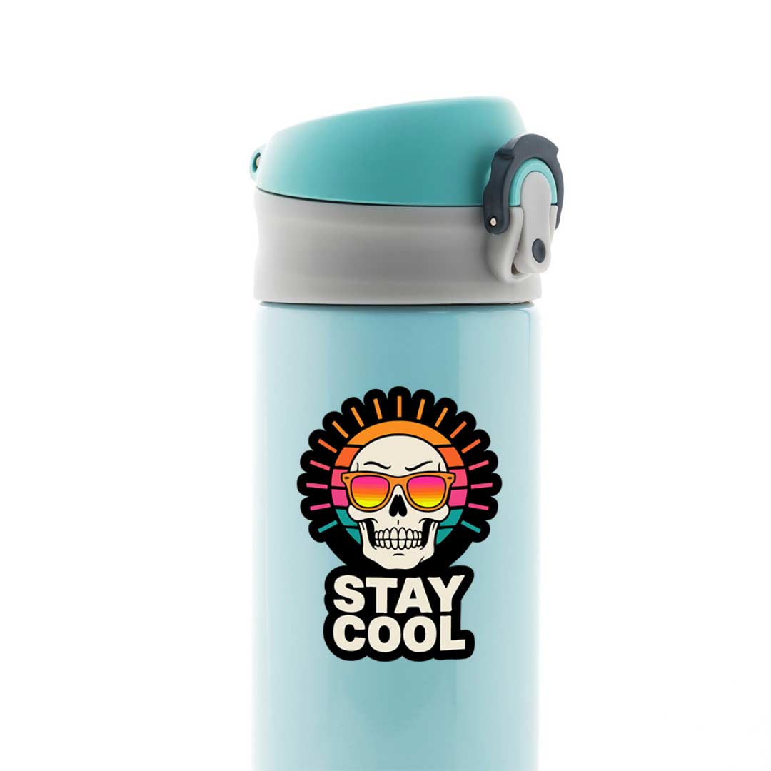 Stay Cool Casual Stickers