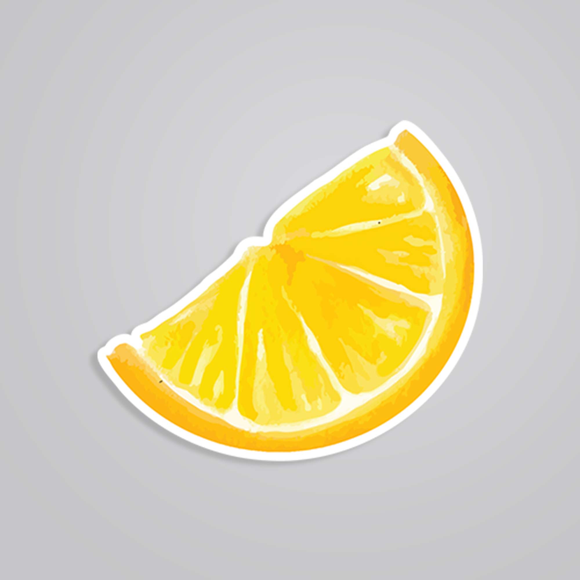 Citrus Pop Casual Stickers