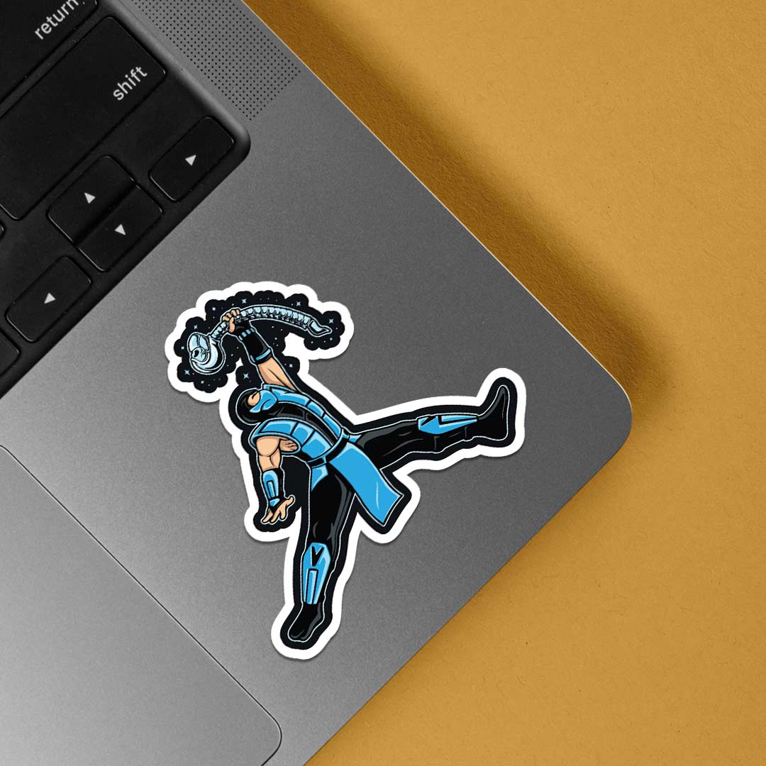 Sub-Zero from Mortal Kombat Gaming Stickers