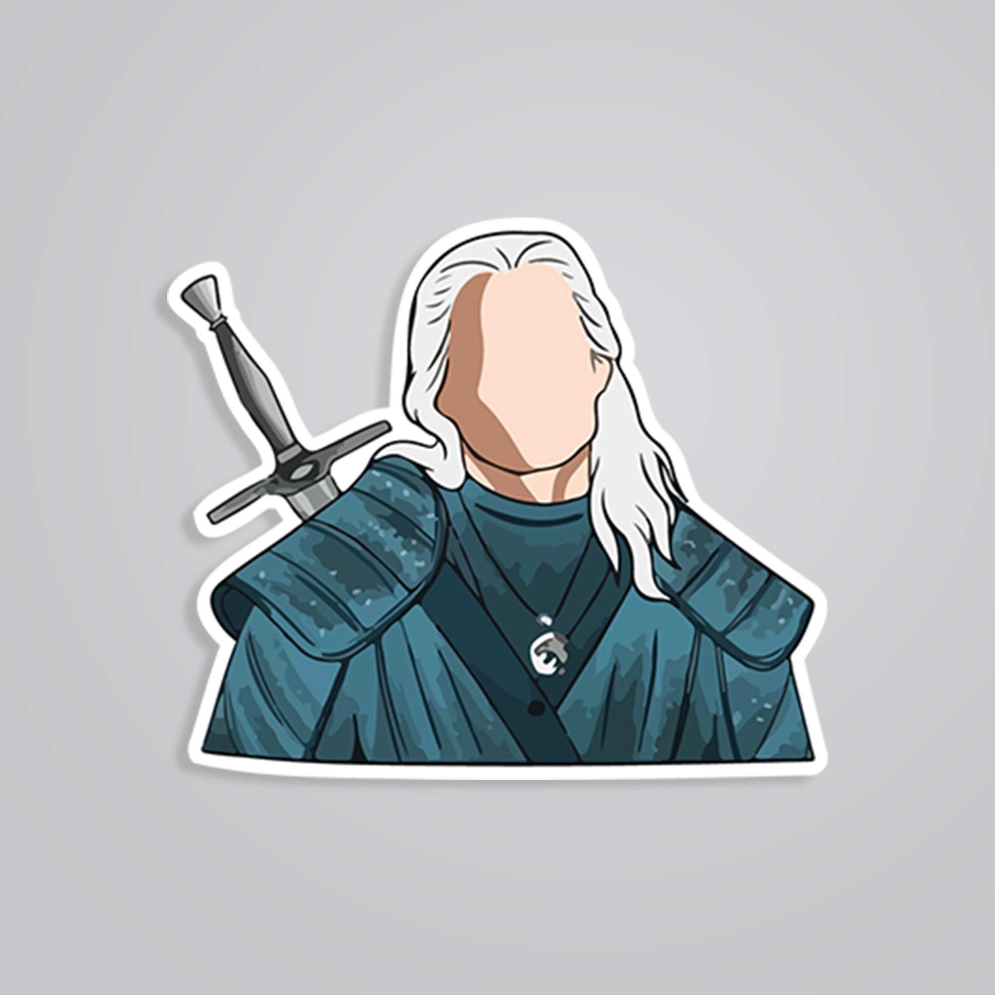 Fomo Store Stickers Gaming Geralt from The Witcher