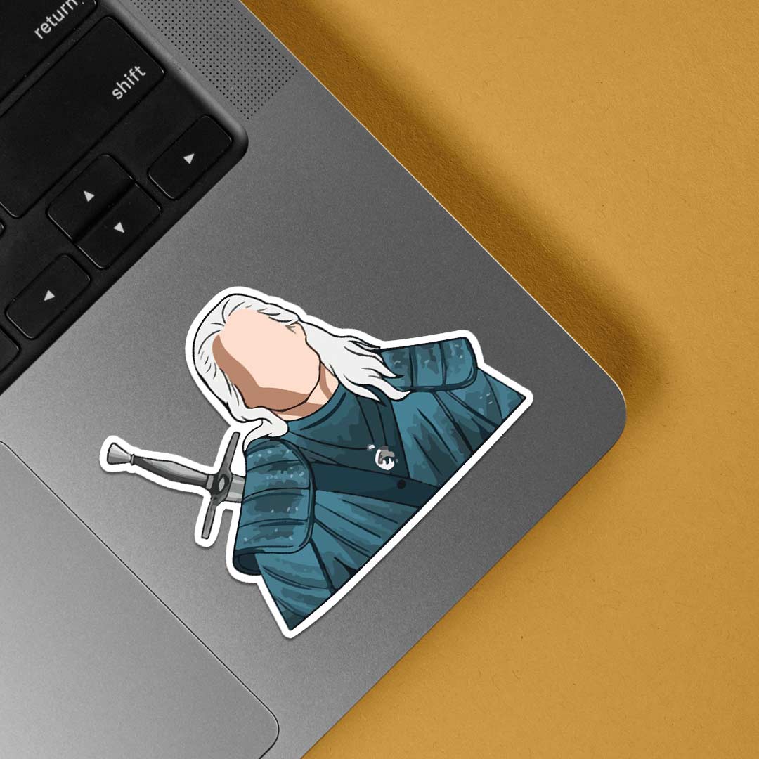Geralt from The Witcher Gaming Stickers