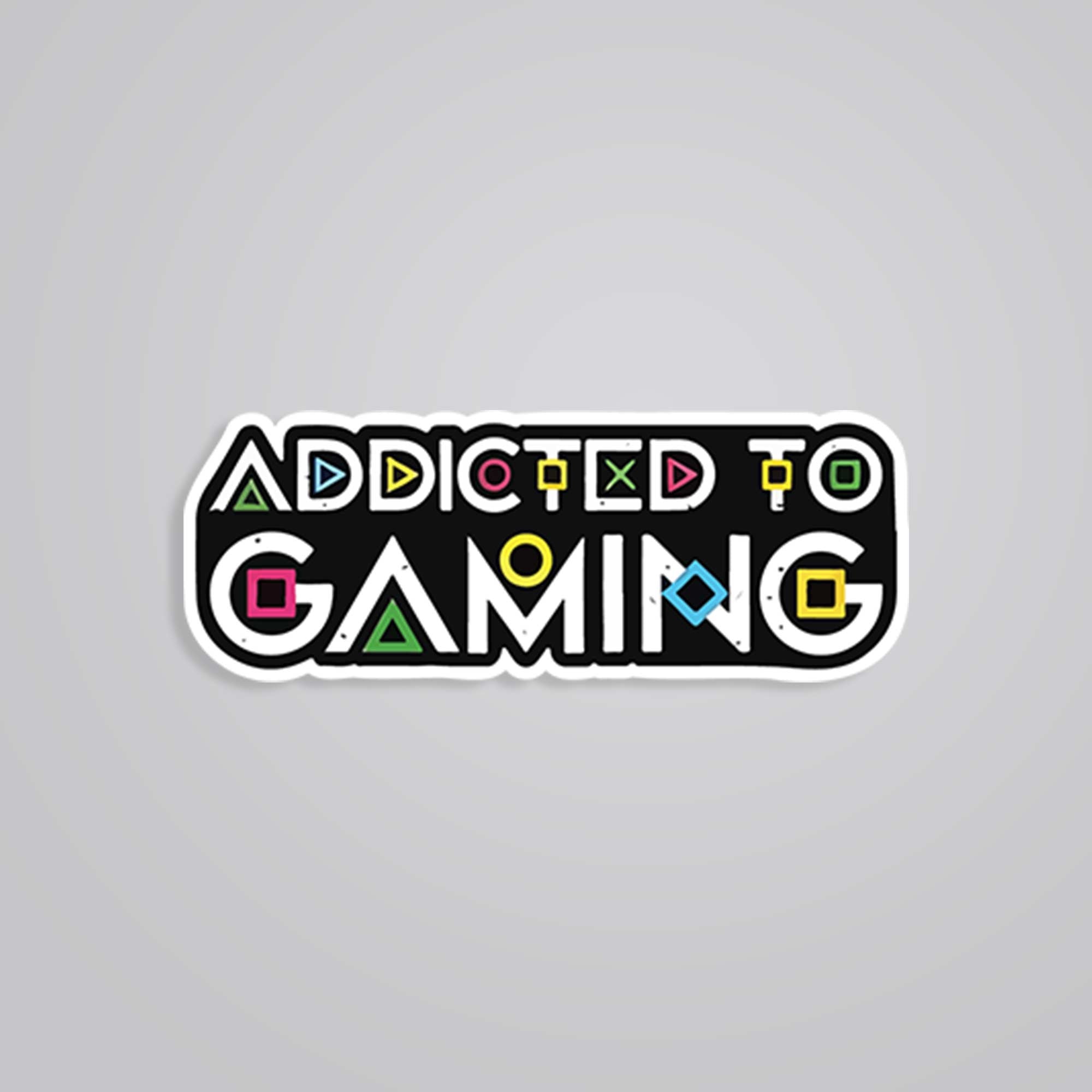 Fomo Store Stickers Gaming Addicted to gaming