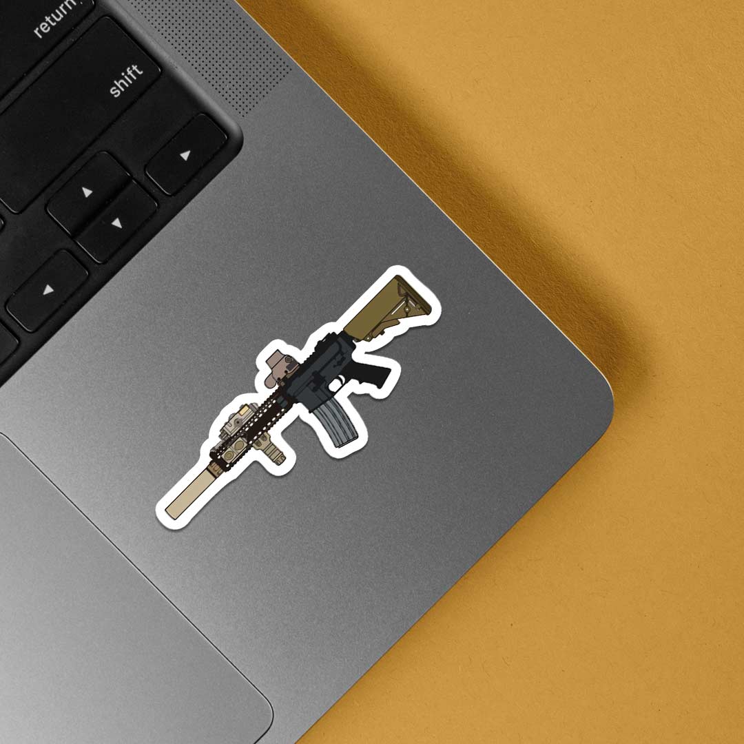 Tactical Loadout M4 Gaming Stickers