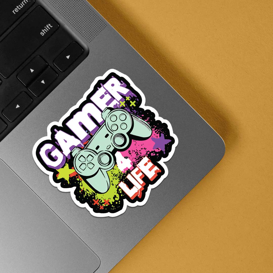 Gamer 4 life Gaming Stickers