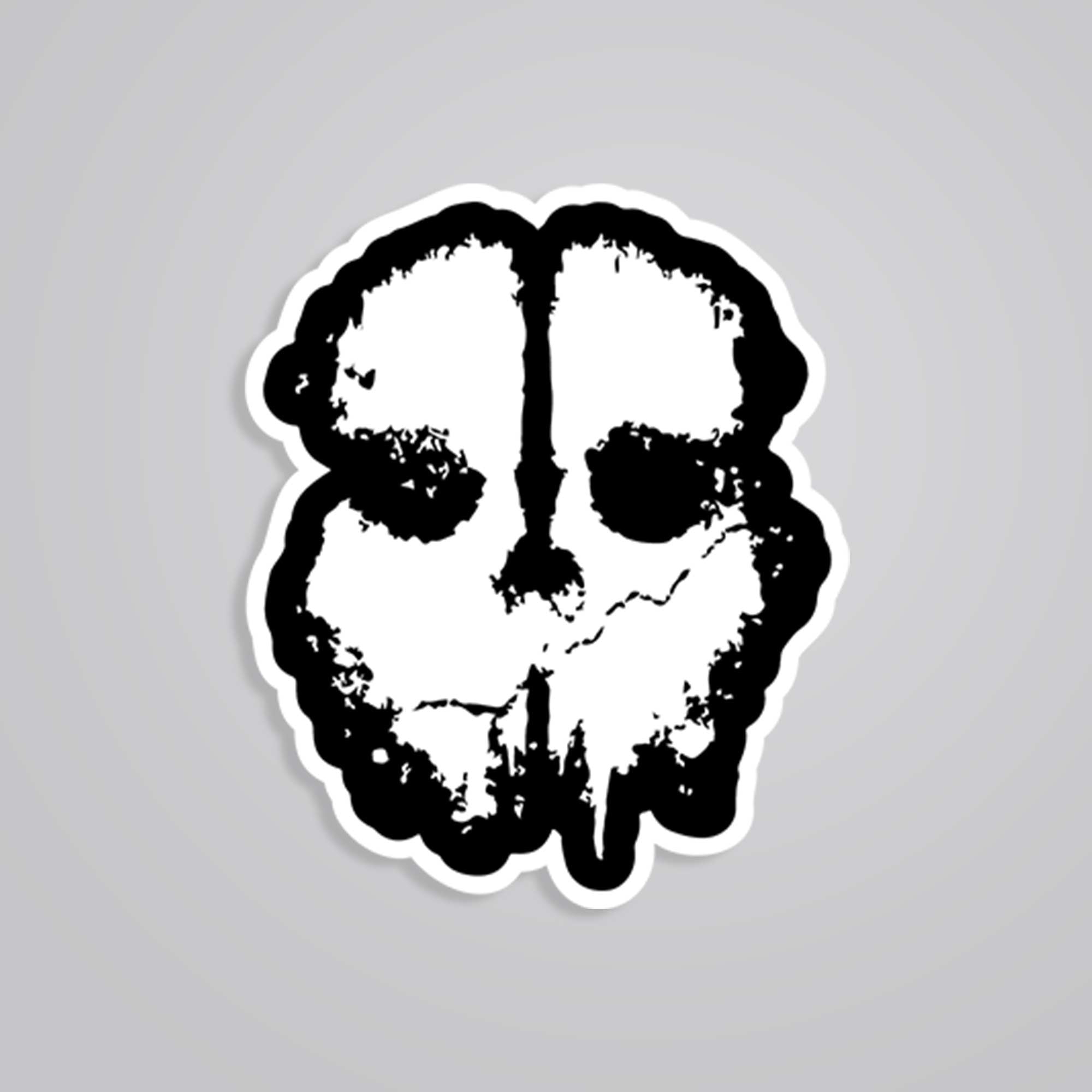 Fomo Store Stickers Gaming Minimalist ghost face