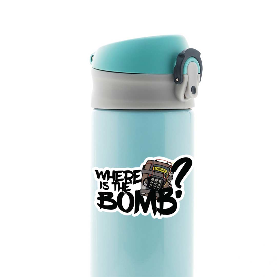 Where is the bomb Gaming Stickers