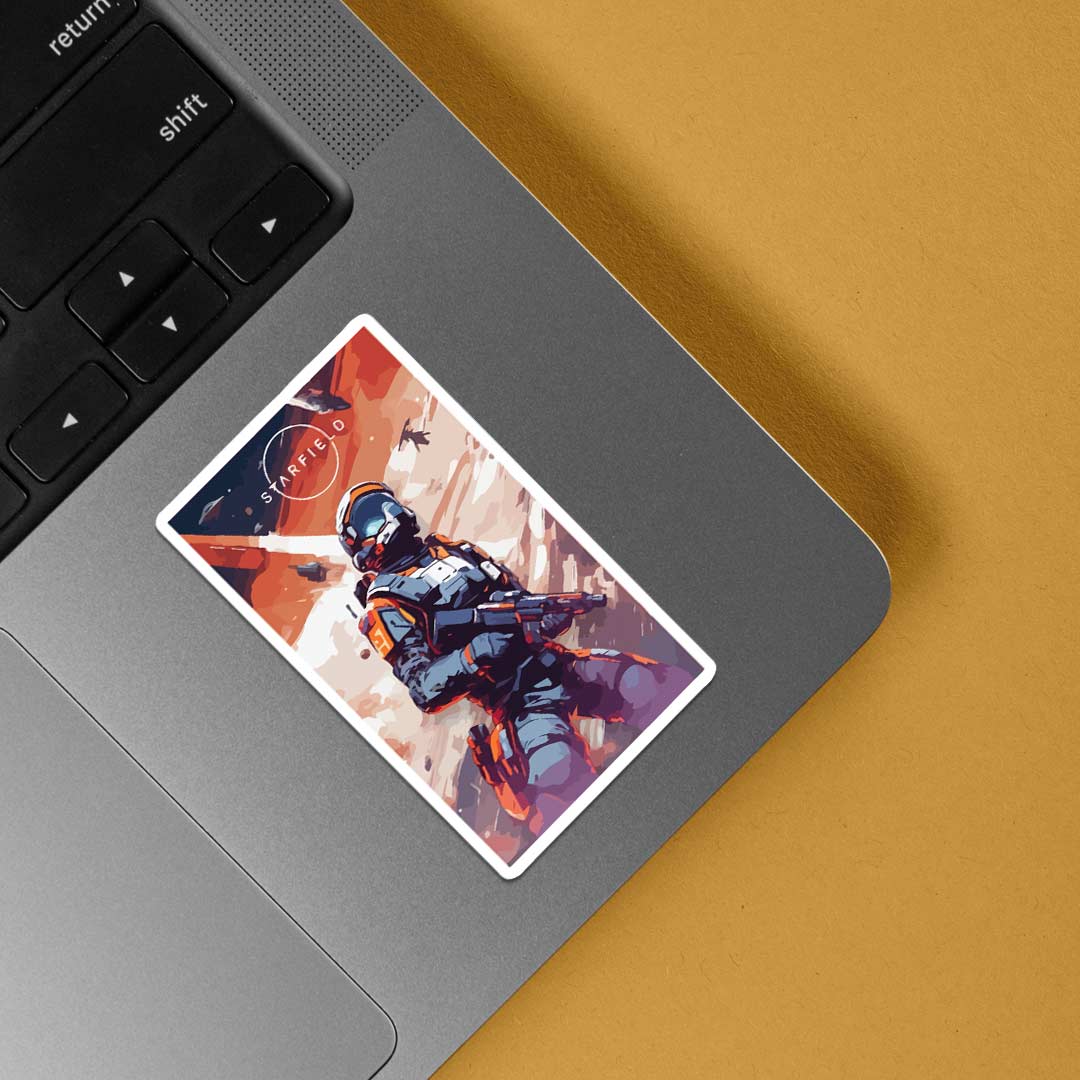 Starfield Space Gaming Stickers