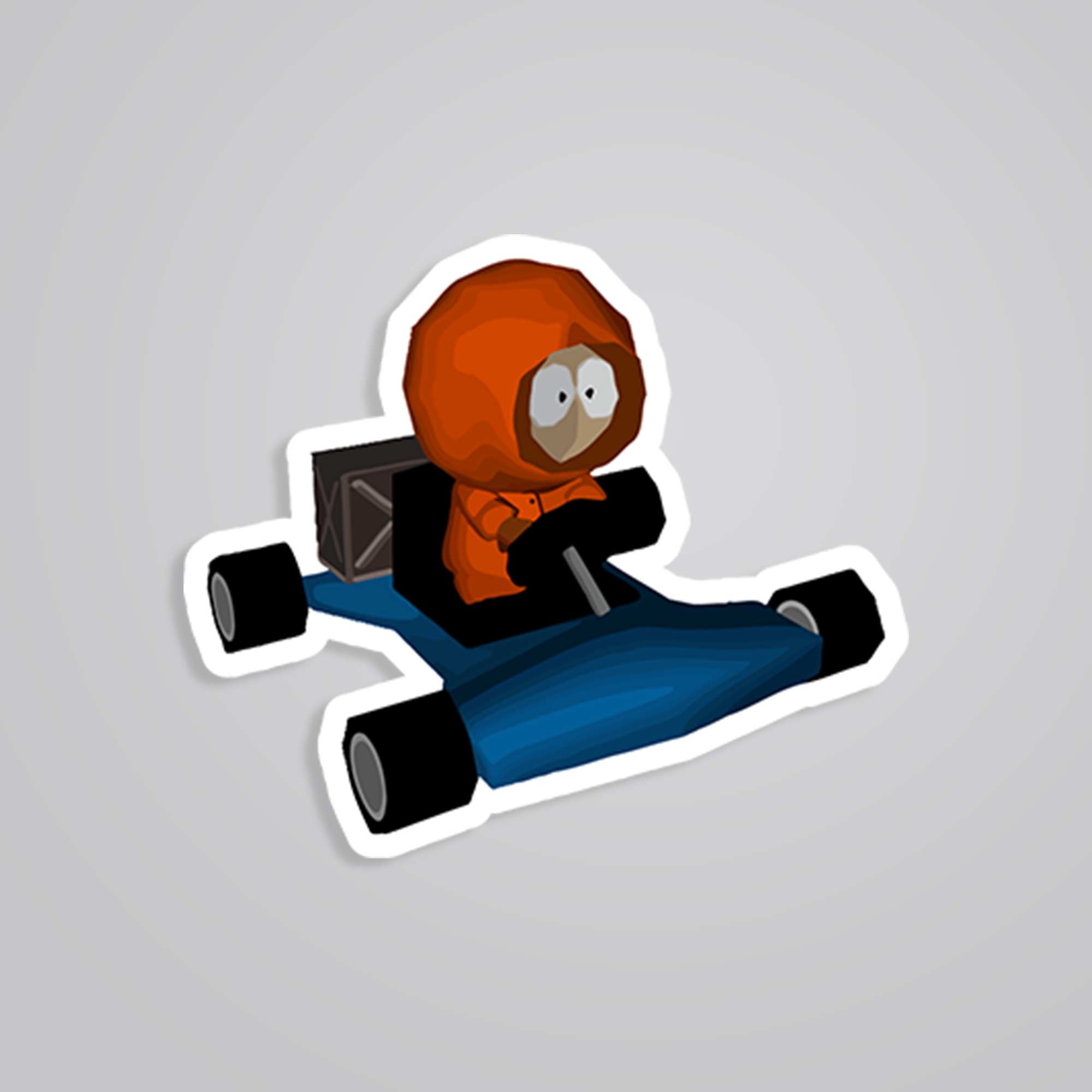 Fomo Store Stickers Gaming Kart Racing