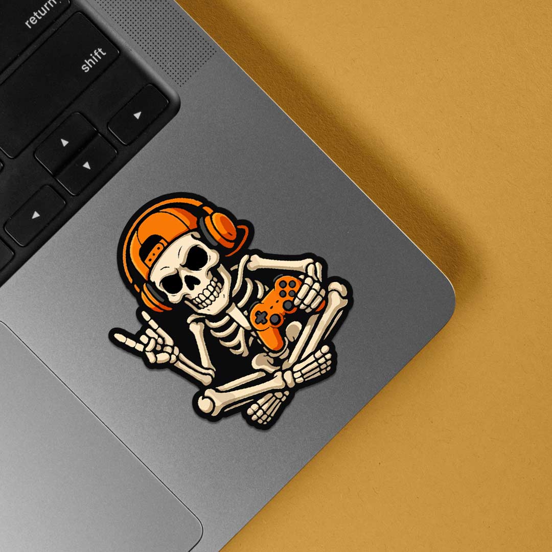 Skeleton Gaming Stickers
