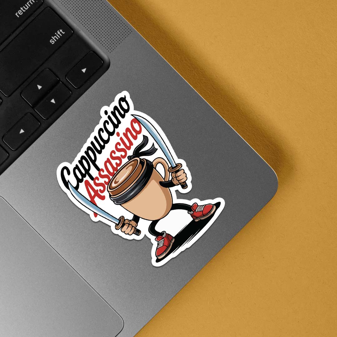 Cappuccino Assassino Meme Stickers Stickers