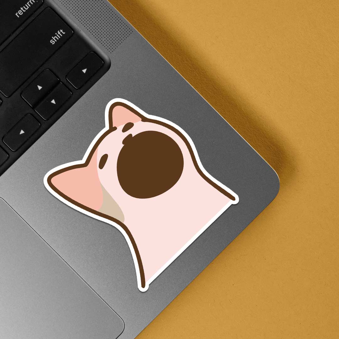 Pop Cat Meme Stickers Stickers