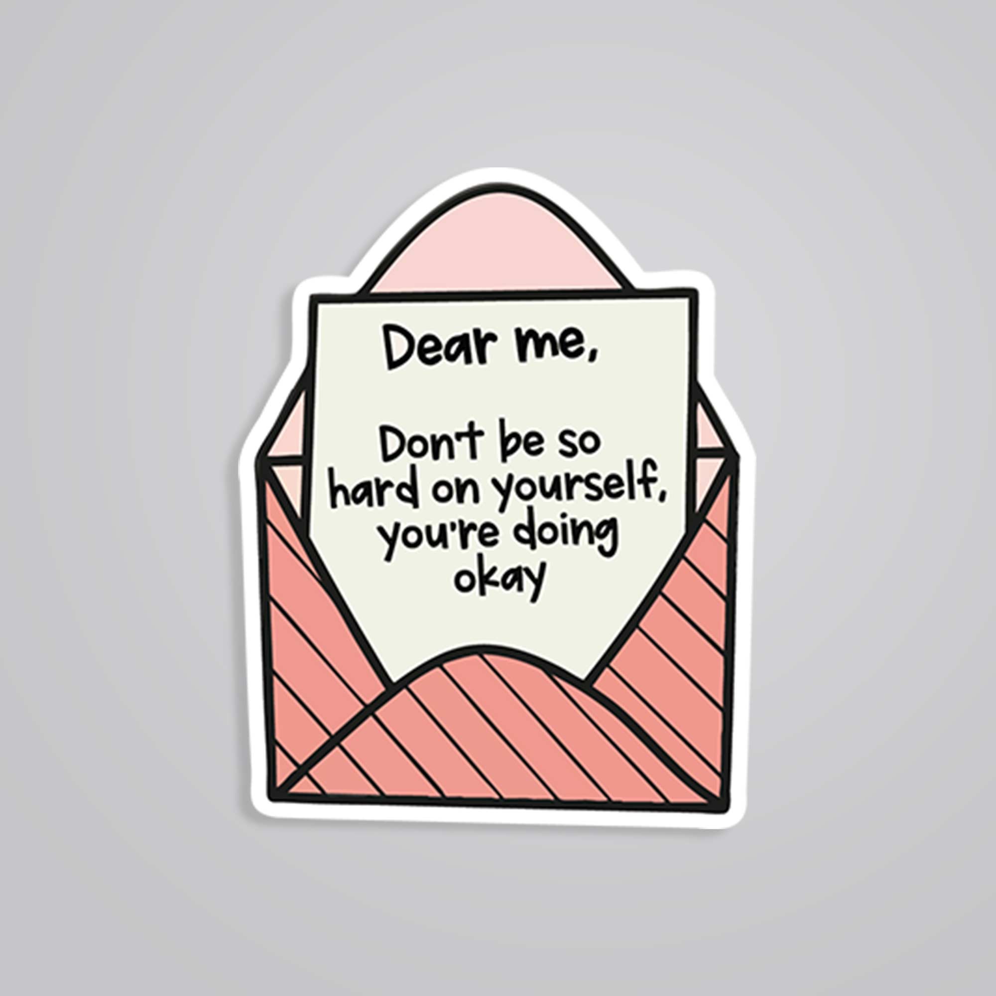 Dear me Motivational Stickers