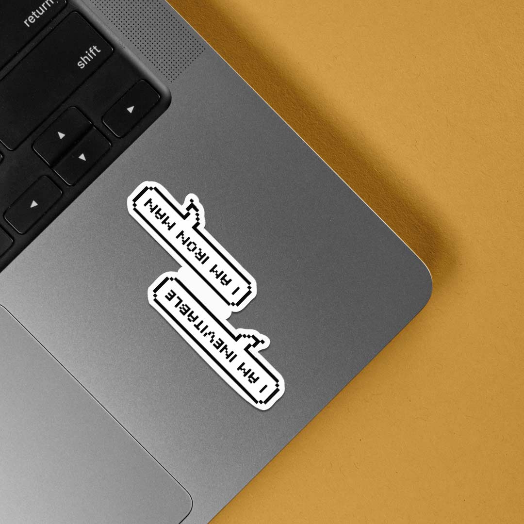 I am Inevitable Movies Stickers