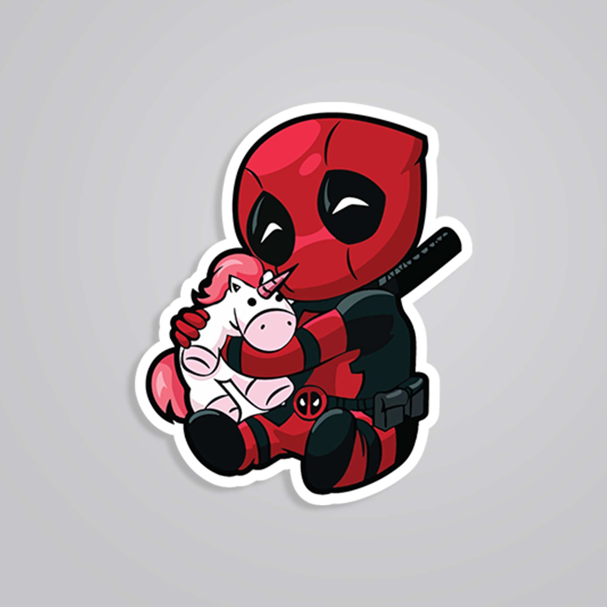 Fomo Store Stickers Movies Deadpool Chibi