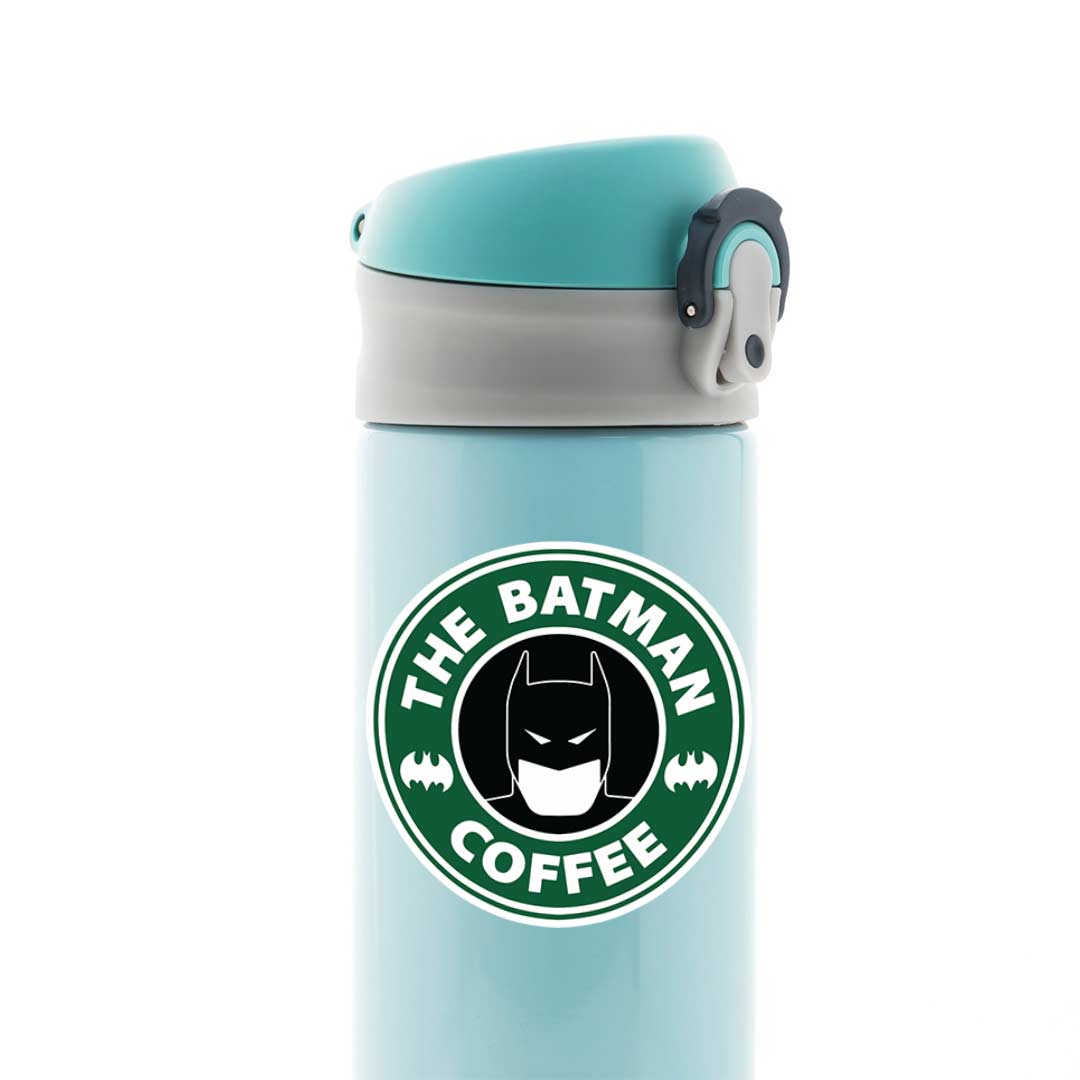 Batman Coffee Movies Stickers
