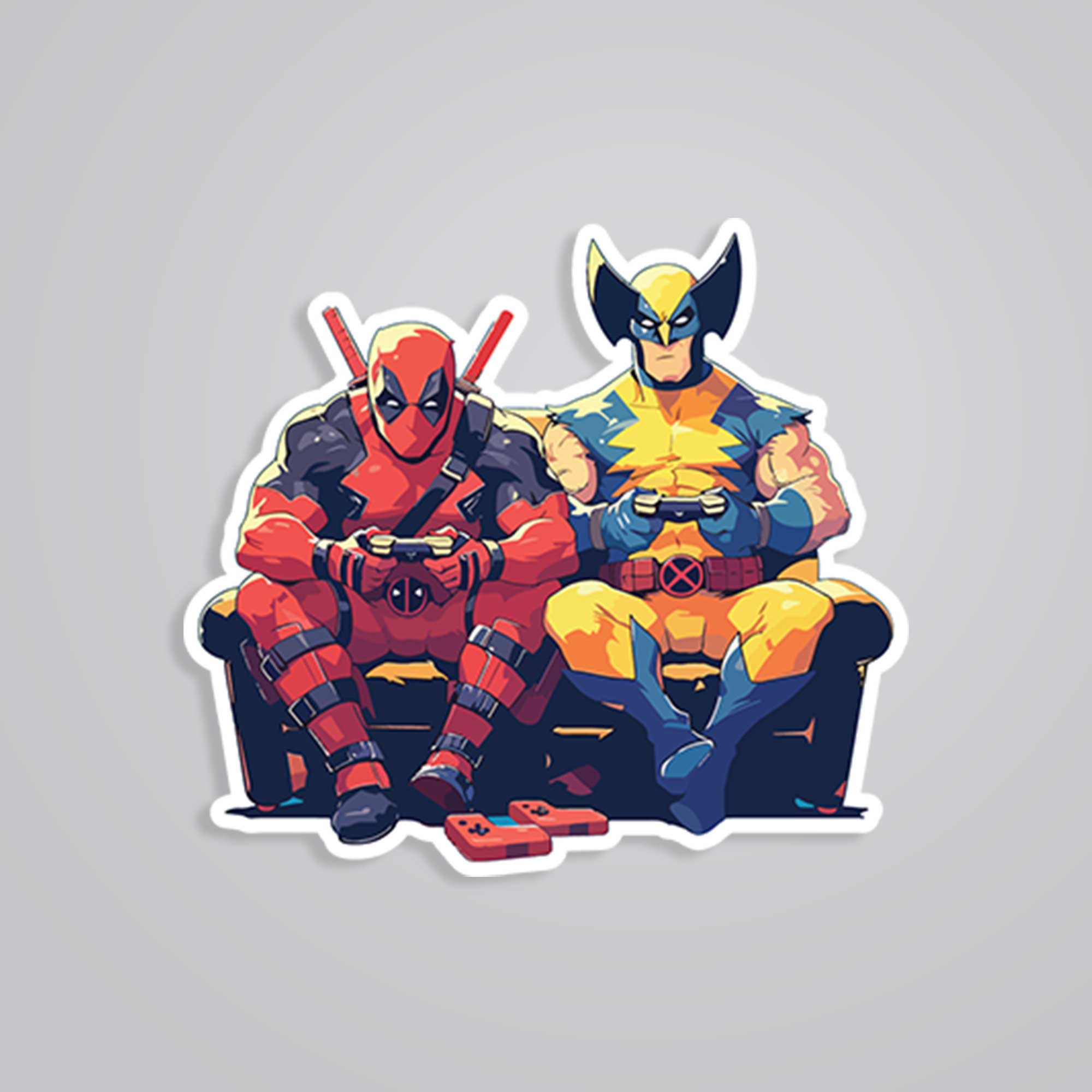 Fomo Store Stickers Movies Deadpool & Wolverine