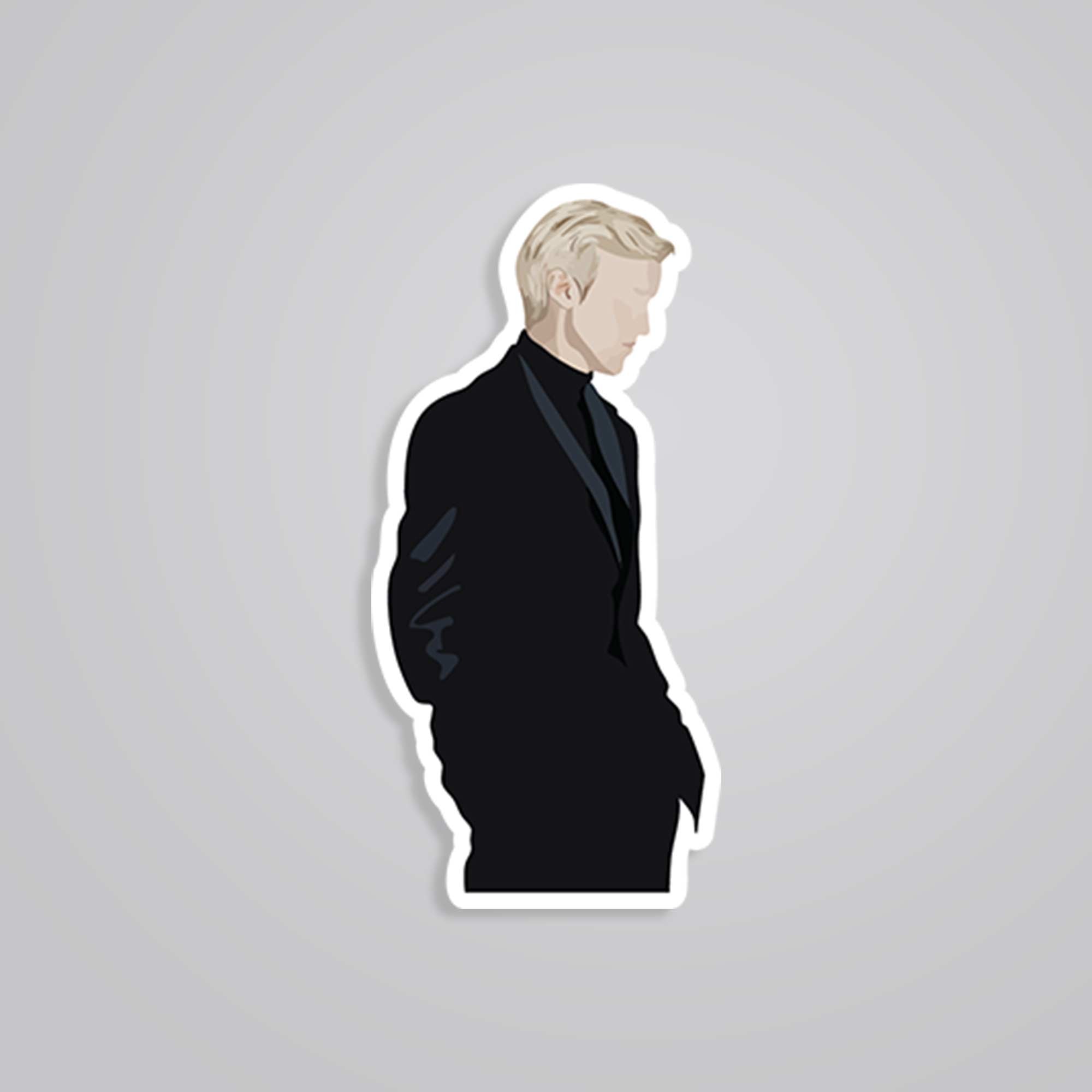 Draco Malfoy in Suit Movies Stickers