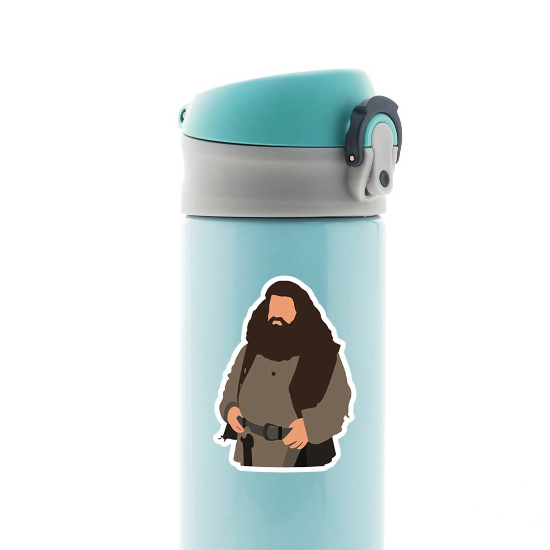 Rubeus Hagrid Minimalist Movies Stickers