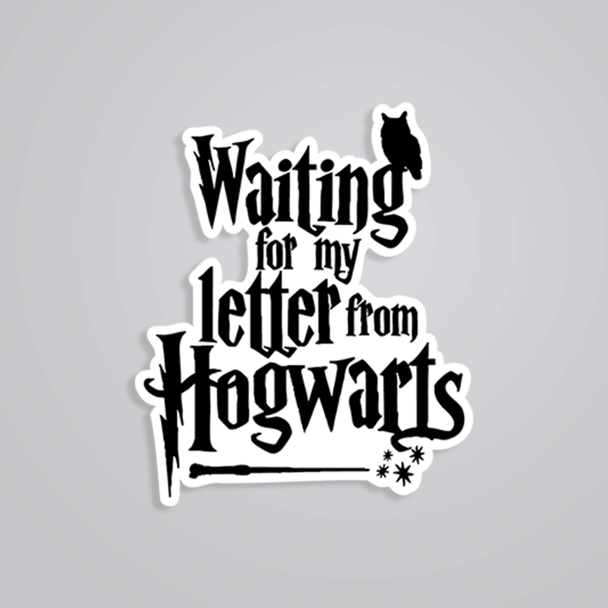 Waiting for my letter from Hogwarts Movies Stickers