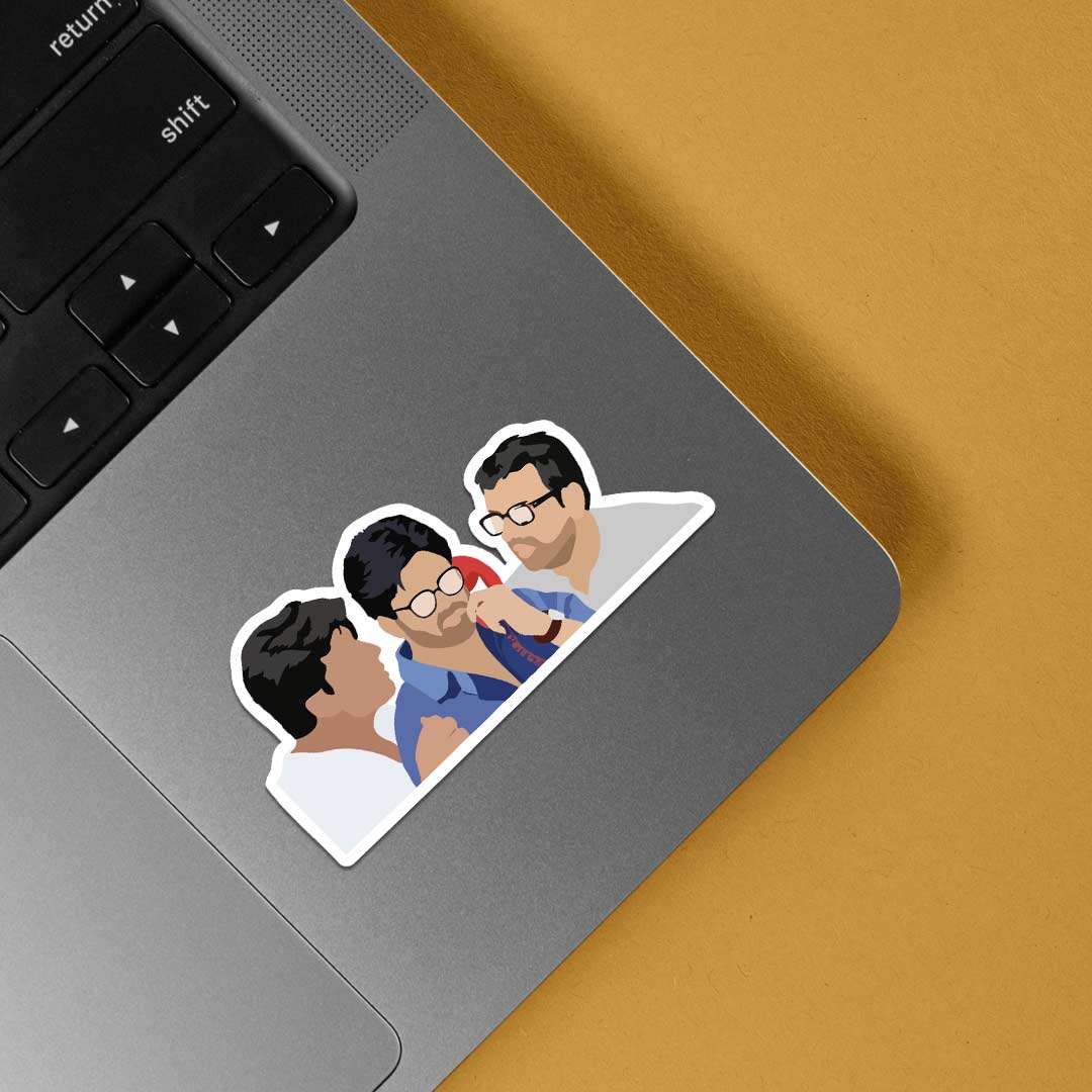 Hera Pheri Trio Movies Stickers