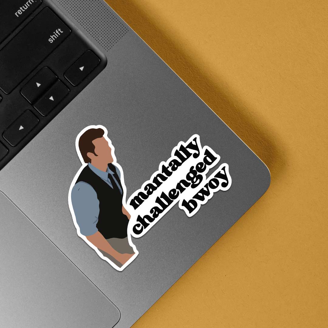 Mentally Challenged Bwoy Movies Stickers