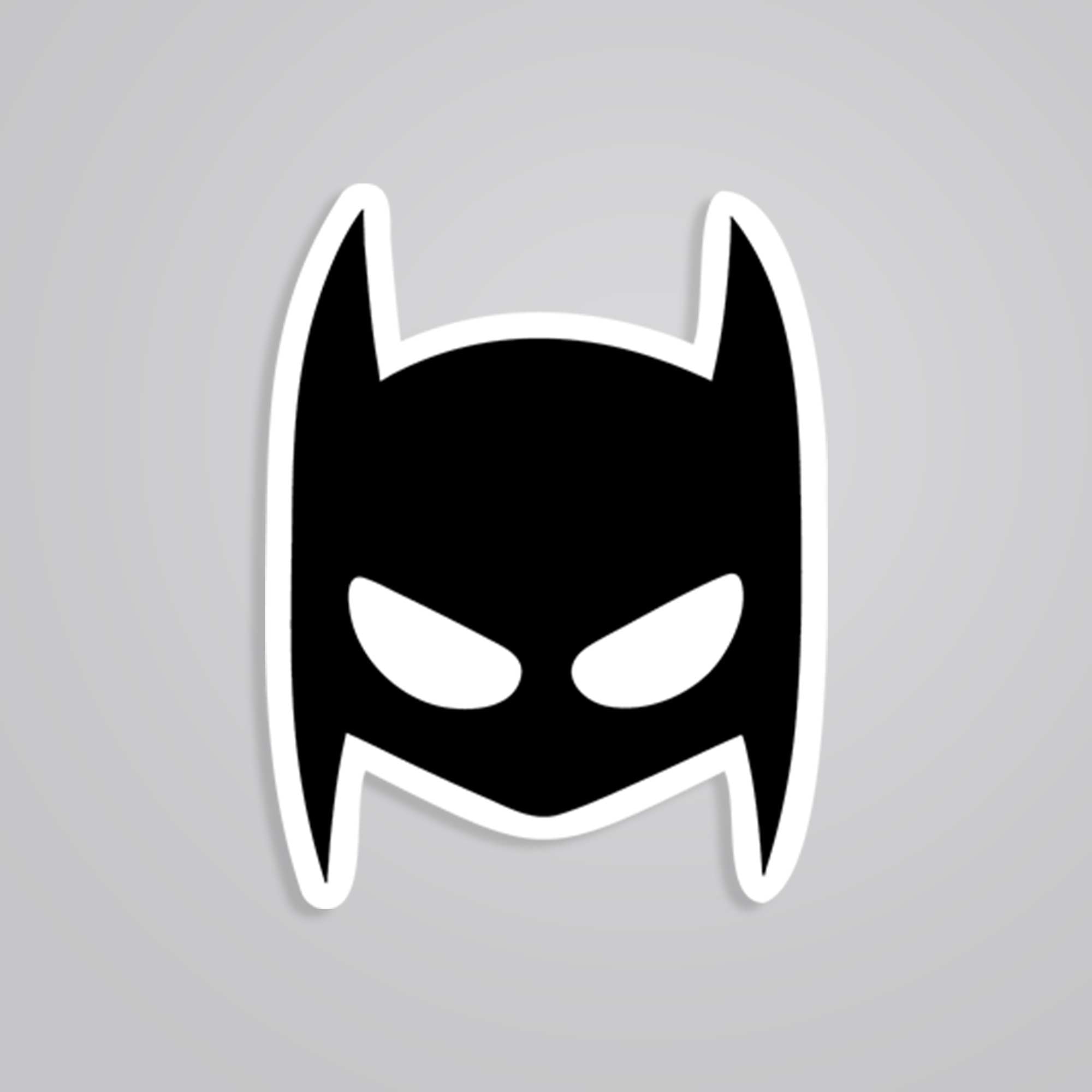 Batman Mask Movies Stickers