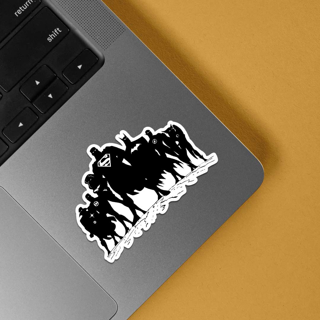 Justice League Group Movies Stickers