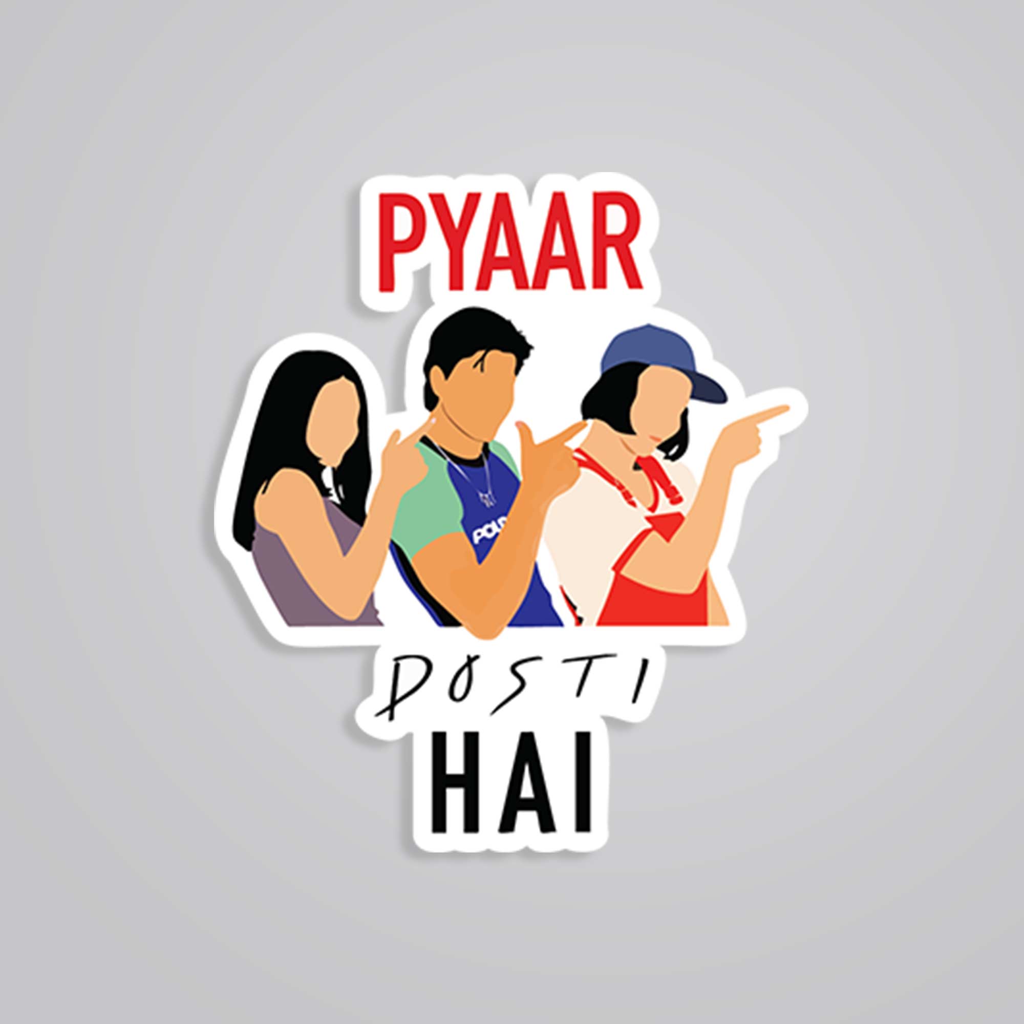 Pyaar dosti hai Movies Stickers