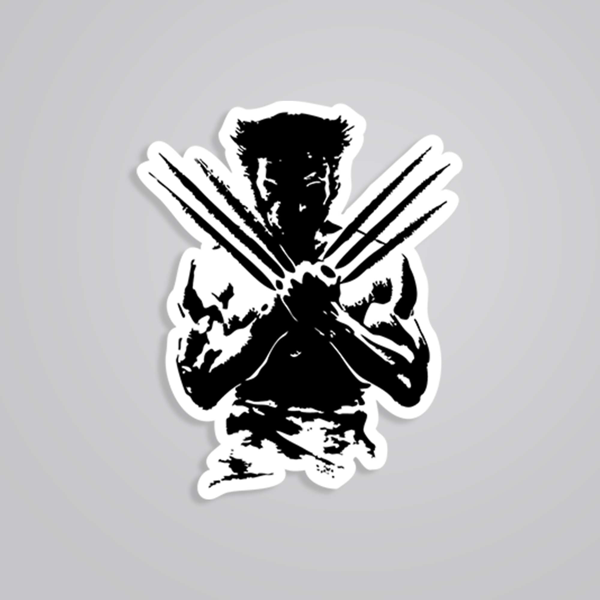 Wolverine X-Claw Movies Stickers