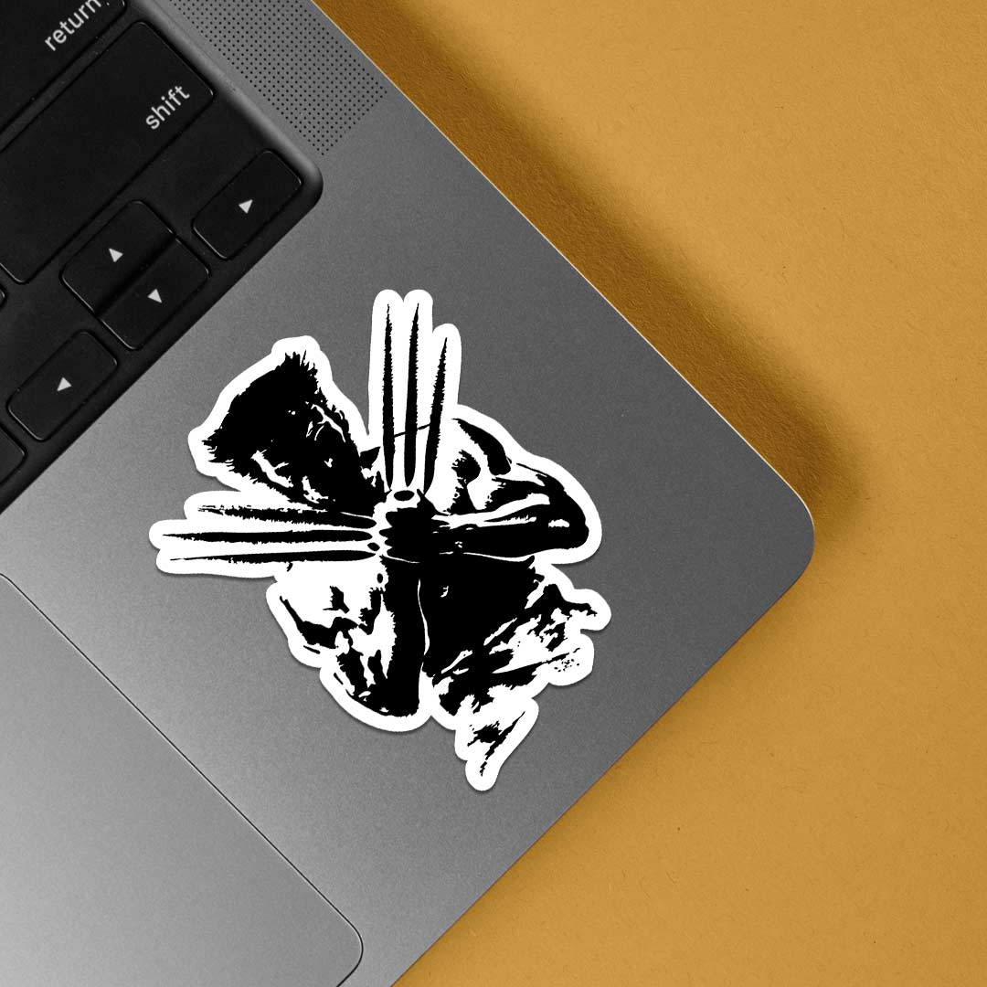 Wolverine X-Claw Movies Stickers
