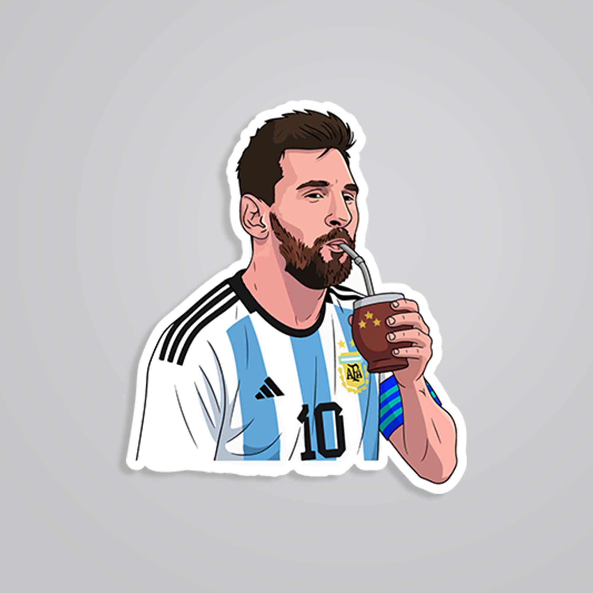 Fomo Store Stickers Sports Messi Mate Break