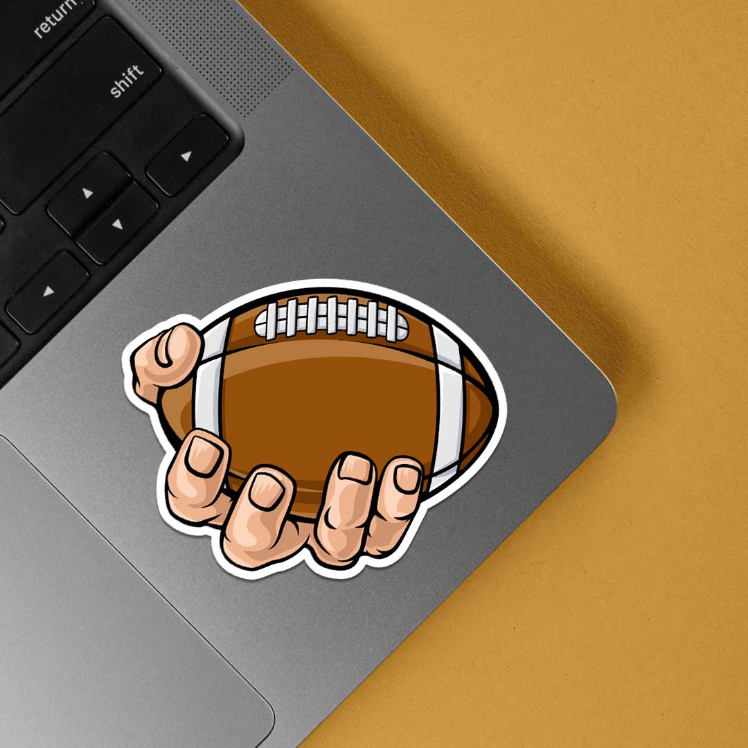American Football Grip Sports Stickers