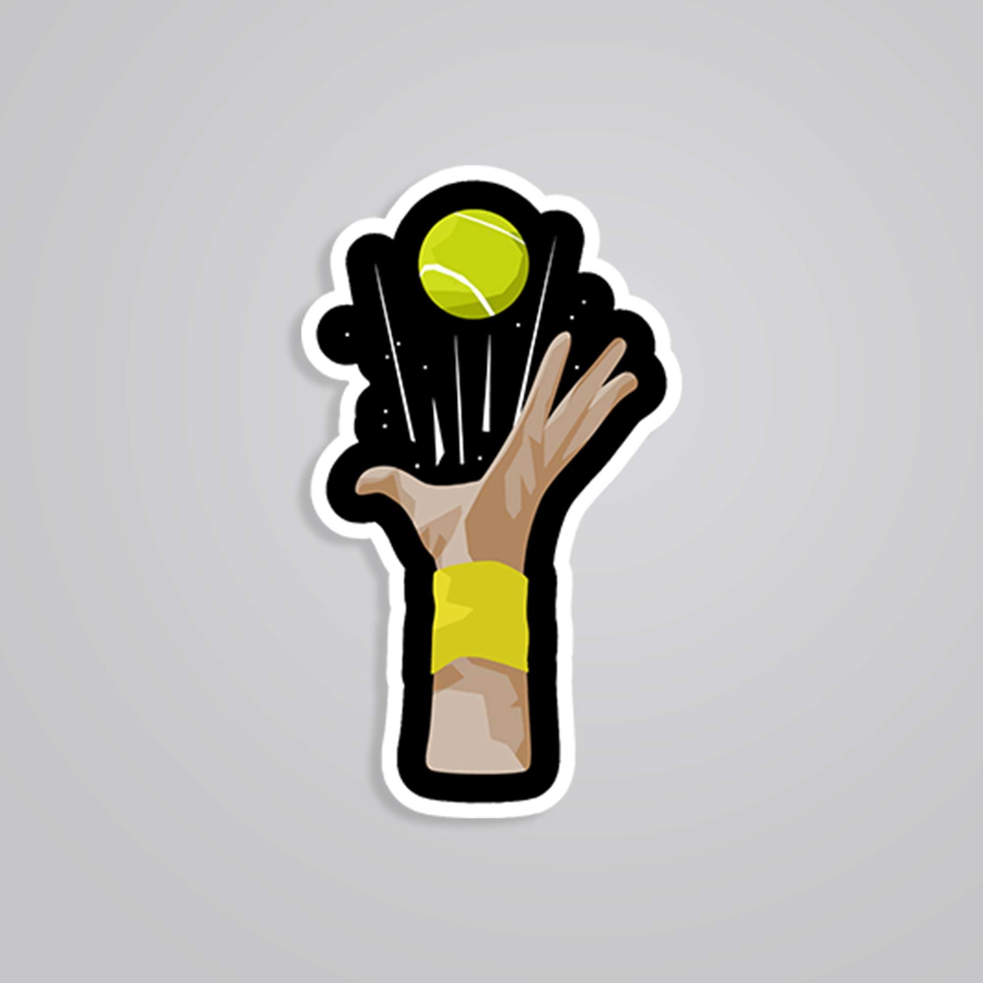 Fomo Store Stickers Sports Tennis Serve