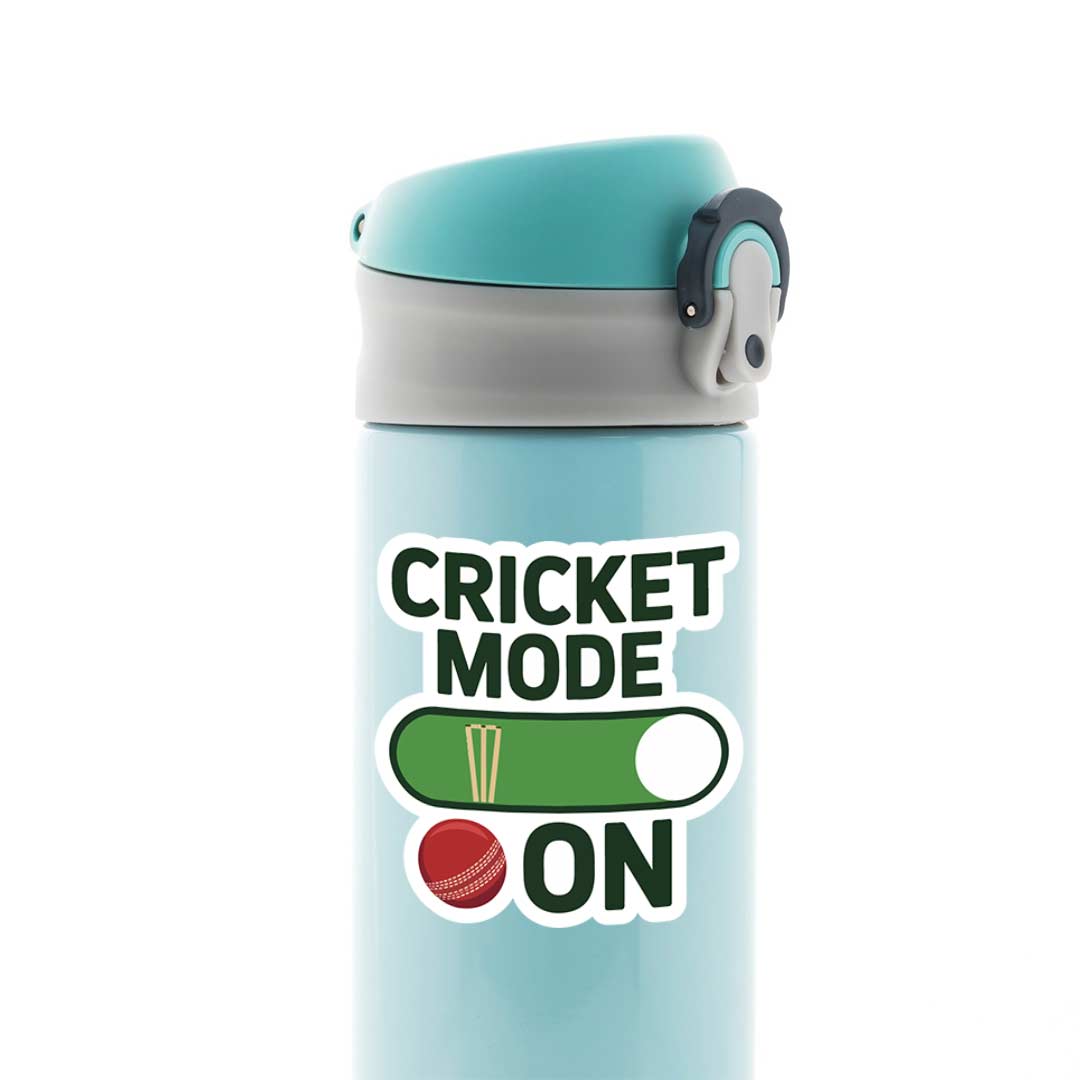 3D Cricket Mode On Sports Stickers
