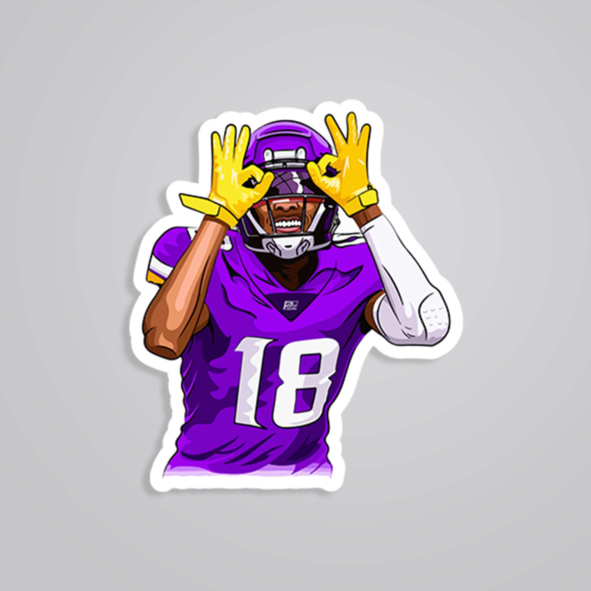 Fomo Store Stickers Sports American Football