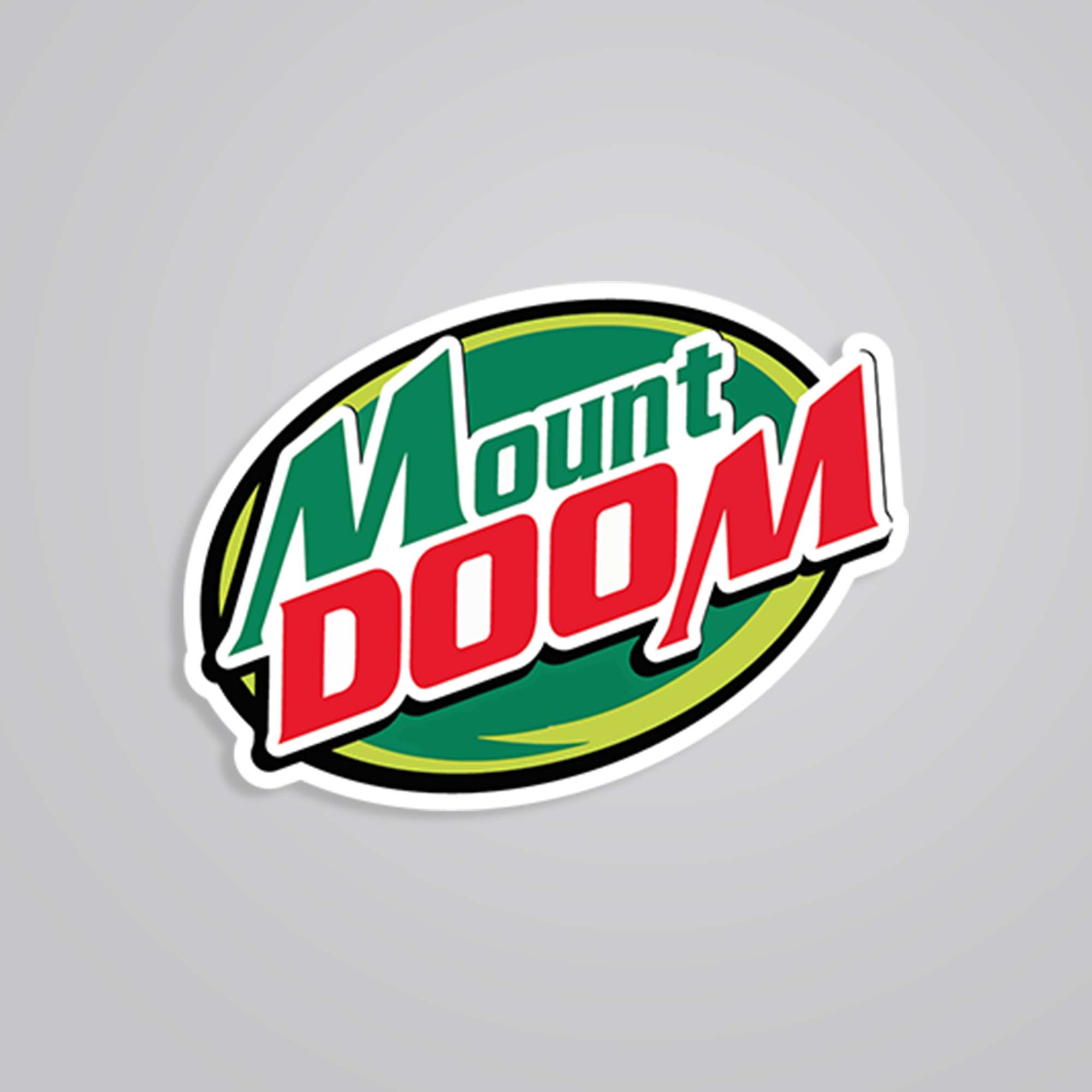 Fomo Store Stickers Witty Mount Doom