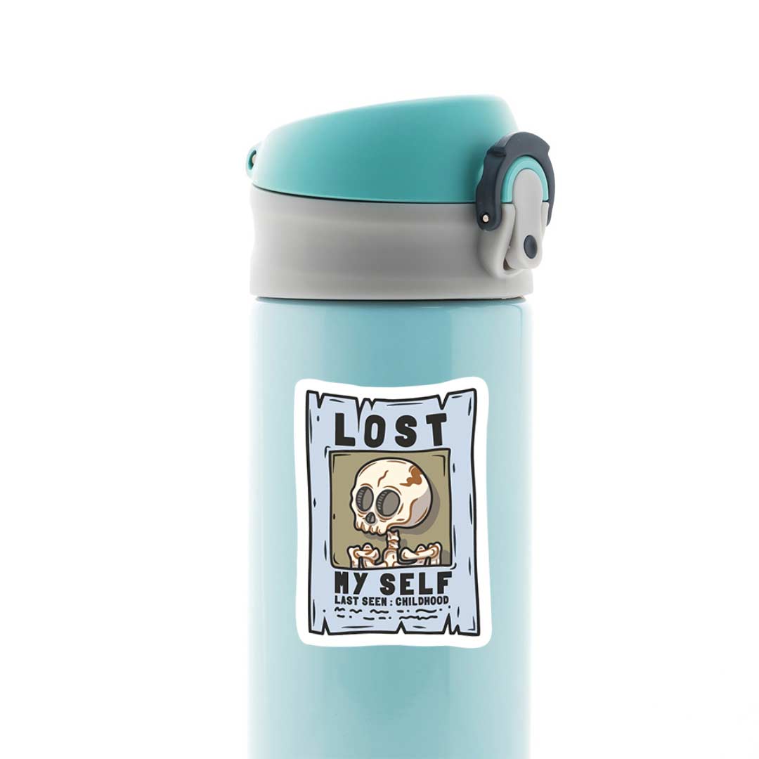 Lost myself Witty Stickers