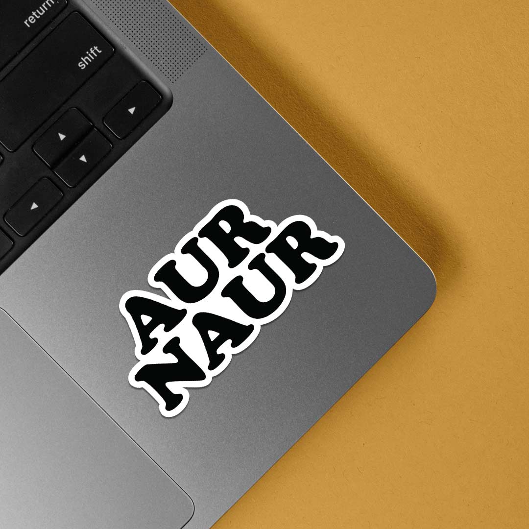 Aur Naur Witty Stickers