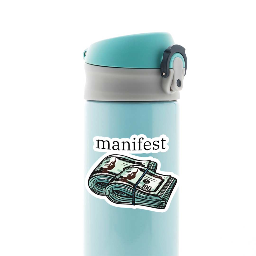 Manifest Money Witty Stickers