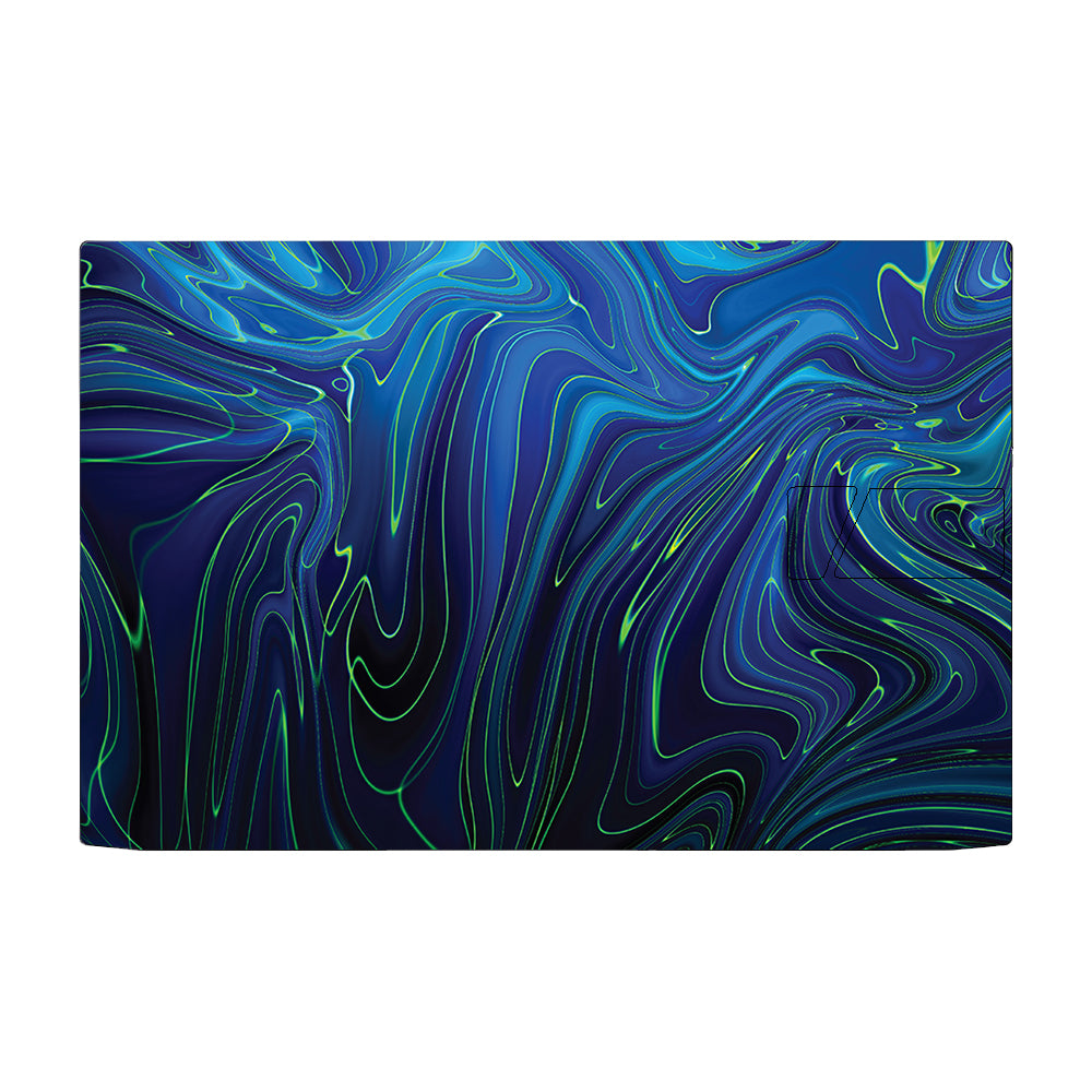 Cobalt Liquid Design Marble Asus Vivobook Pro 15 M6500QC & M6500 QH Laptop Skin