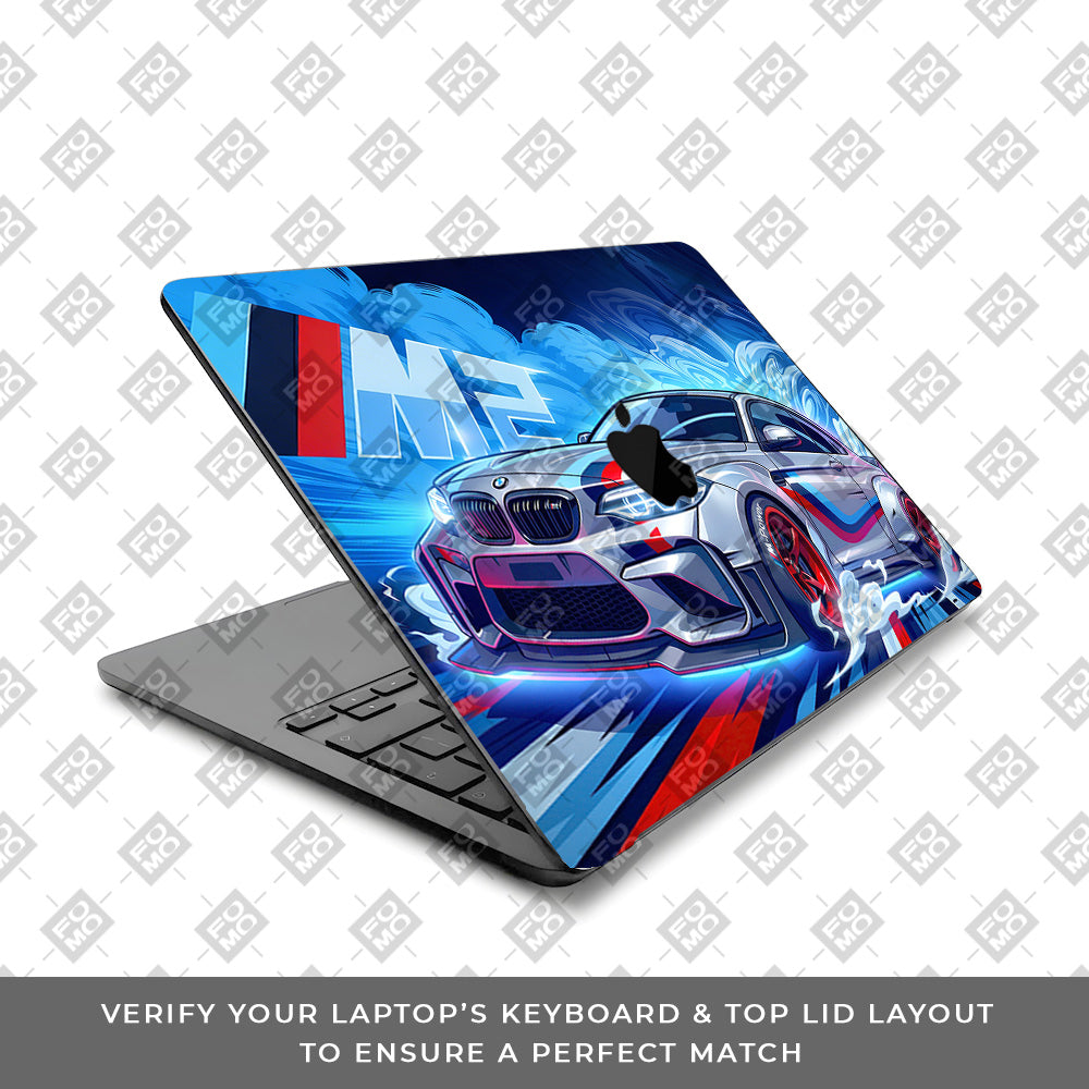 BMW M Performance MacBook Air 13 M4 2025 Laptop Skin